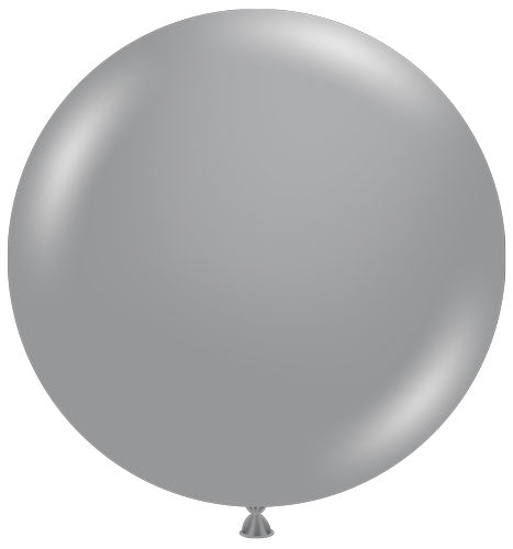 36” Silver TUFTEX Balloons