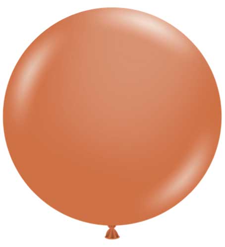 Burnt Orange Latex Balloons
