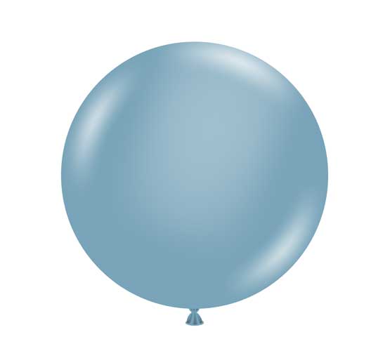 Blue Slate Latex Balloons