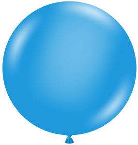 24" Blue TUFTEX Balloons