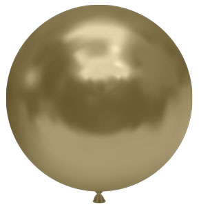 24" Effects Golden TUFTEX Balloons