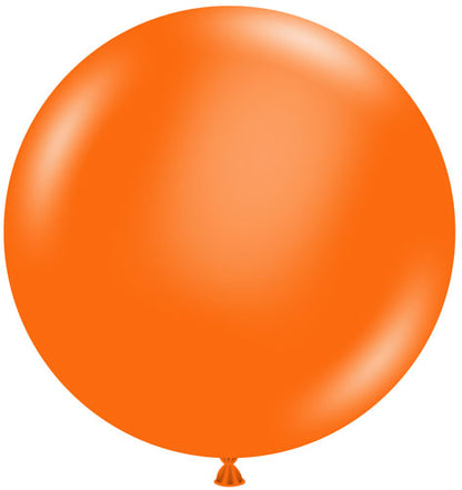 24" Orange TUFTEX Balloons