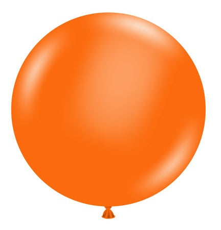 Orange Latex Balloons