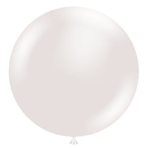 24" Pearl Sugar White TUFTEX Balloons