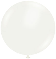 24" White TUFTEX Balloons