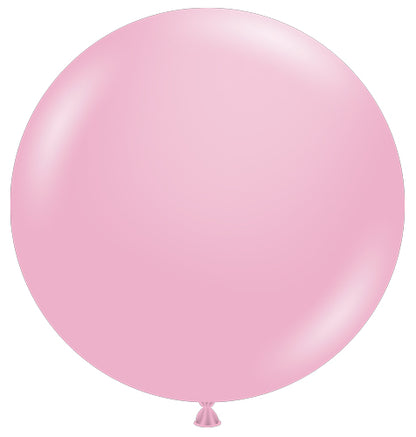 17 Shimmering Pink TUFTEX Balloons