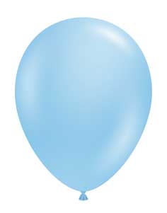 17 Baby Blue TUFTEX Balloons
