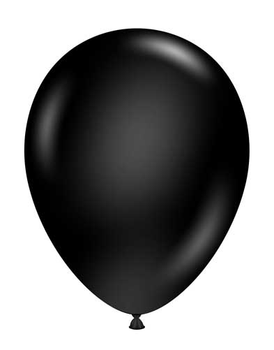 Black Latex Balloons