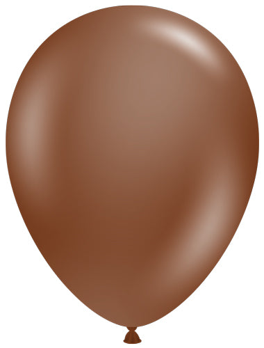 5" Cocoa Brown TUFTEX Balloons