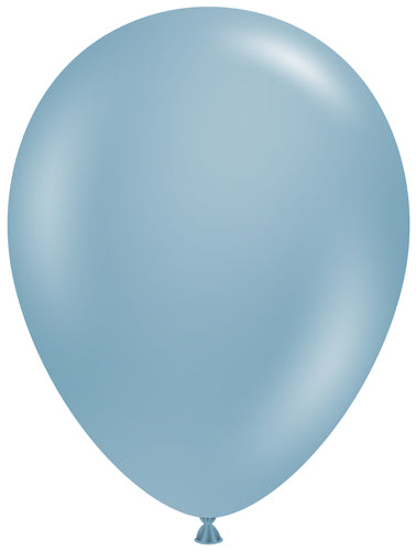 5" Blue Slate TUFTEX Balloons