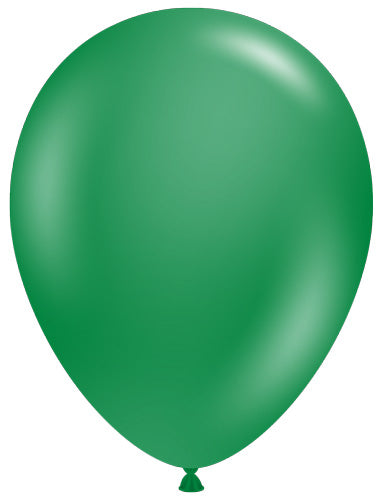 5" Crystal Emerald TUFTEX Balloons
