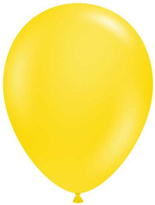 Crystal Yellow Balloons