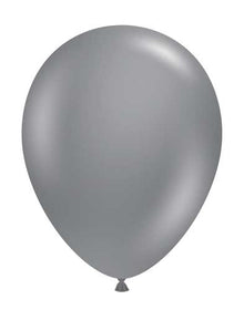 Gray Smoke Balloons