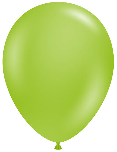 5" Lime TUFTEX Balloons
