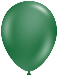 11" Metallic Forest Green TUFTEX Balloons