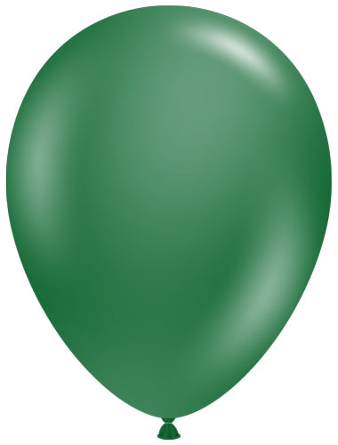 11" Metallic Forest Green TUFTEX Balloons