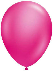 11 Metallic Fuchsia TUFTEX Balloons