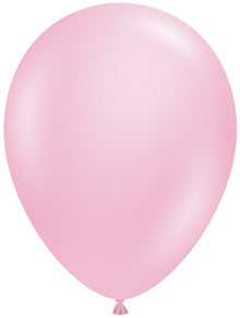 5 Metallic Shimmering Pink TUFTEX Balloons