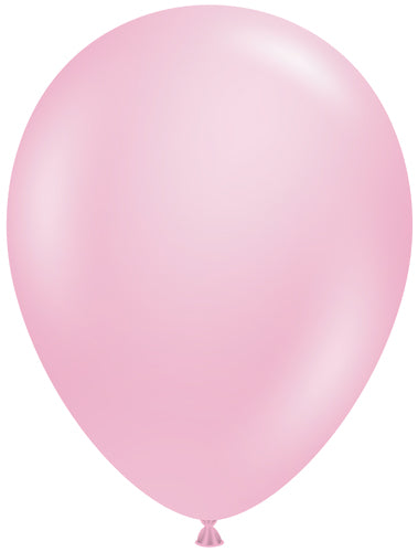 11 Metallic Shimmering Pink TUFTEX Balloons