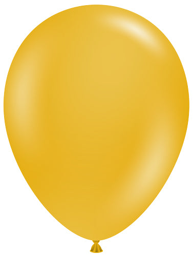 5" Mustard TUFTEX Balloons