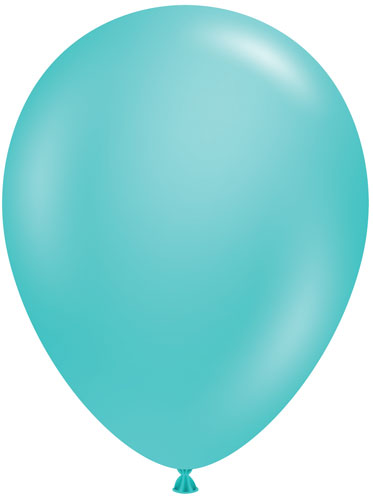 11 Metallic Seafoam TUFTEX Balloons