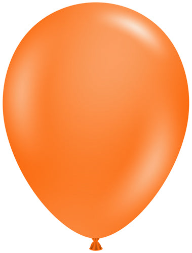 5" Orange TUFTEX Balloons