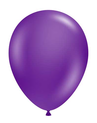 Plum Purple Latex Balloons