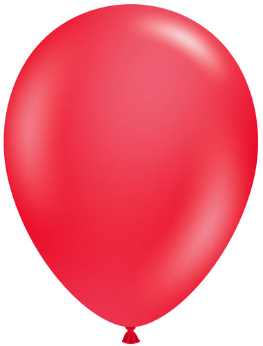 5" Red TUFTEX Balloons