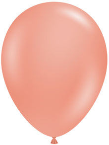 11" Metallic Rose Gold TUFTEX Balloons