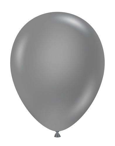 Silver Latex Balloons