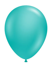 11 Teal TUFTEX Balloons