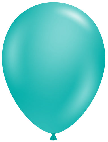 5" Teal TUFTEX Balloons