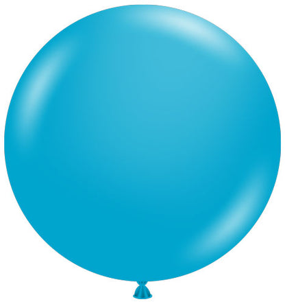 24" Turquoise TUFTEX Balloons