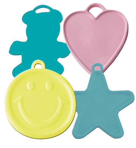 8 Gram Pastel Balloon Weights for Single Foils