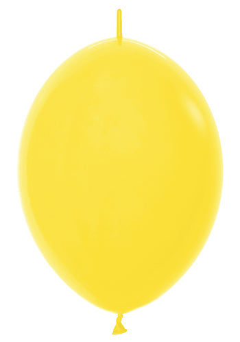 12 Fashion Yellow Link-O-Loons