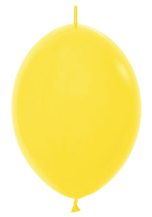 12 Fashion Yellow Link-O-Loons