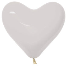 11 inch Crystal Clear Hearts