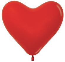 6" Fashion Red Hearts