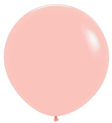 24" Pastel Matte Melon Balloons
