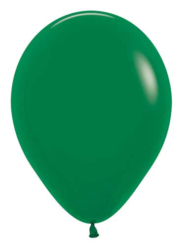 Fashion Forest Green Latex Balloons
