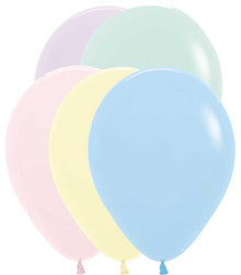 Pastel Matte Balloon Assortment
