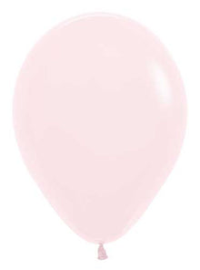 18 Pastel Matte Pink Sempertex Balloons