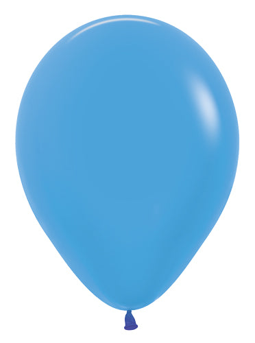 Neon Blue Latex Balloons