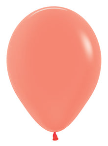Neon Orange Latex Balloons