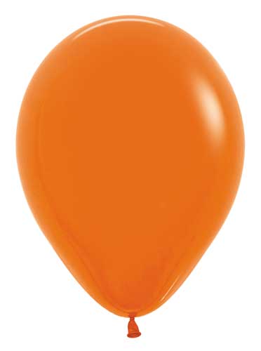 Fashion Orange Latex Balloons