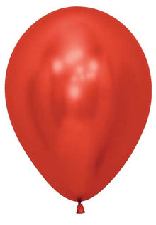 Reflex Crystal Red Latex Balloons