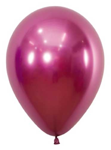 Reflex Fuchsia Latex Balloons