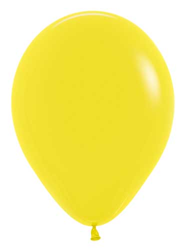 Fashion Yellow Latex Balloons