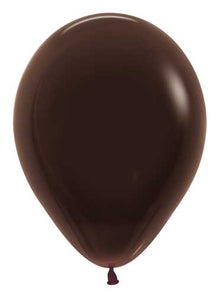 5 Deluxe Chocolate Sempertex Balloons