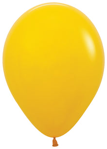 18 Deluxe Honey Yellow Sempertex Balloons